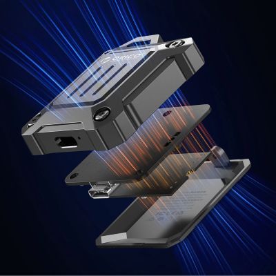 7. Kieszeń dyskowa wzmocniona Orico XAM2 M.2 2230 USB-C 3.2 taktyczna - czarna