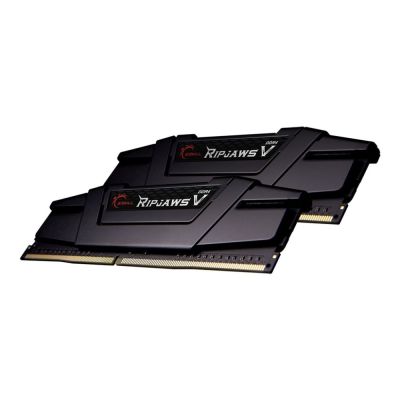 4. Zestaw pamięci RAM G.Skill Ripjaws V DDR4 64 GB: 2 x 32 GB - DIMM 288-pin - 2666 MHz / PC4-21300 - niebuforowana