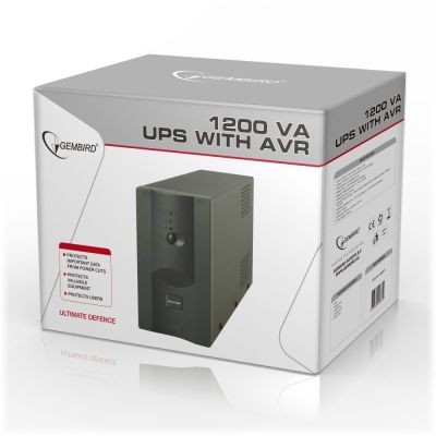 3. Zasilacz awaryjny UPS ENERGENIE Power Cube UPS-PC-1202AP (Desktop, TWR; 1200VA)