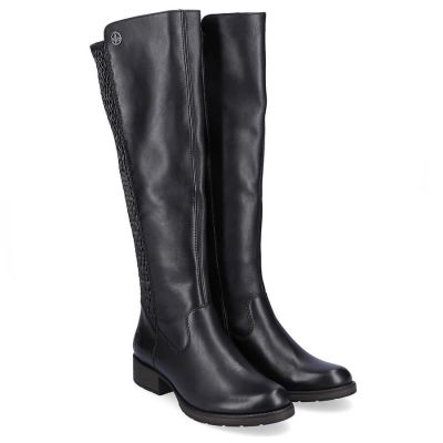 36. Kozaki skórzane Rieker W Z9591-00 czarne 