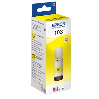 2. Tusz Epson C13T00S44A (oryginał 103; 65 ml; żółty)