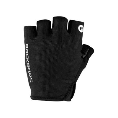 5. Rękawiczki rowerowe Rockbros S106BK rozmiar L - czarne