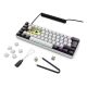 8. Klawiatura Sharkoon Gaming Keyboard Skiller SGK50S4 Gen2 biało-żółte RGB