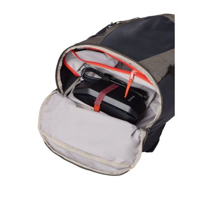 8. VAUDE Bike Alpin 28+5 plecak Plecak sportowy Czarny, Brązowy Poliamidowy, Poliuretan (PU), Poliester