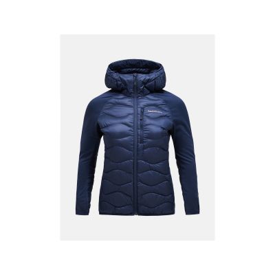Kurtka Peak Performance W Helium Down Hybrid Hood granatowy - M