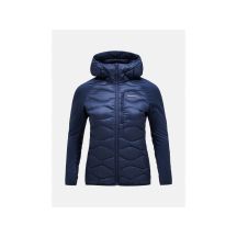 Kurtka Peak Performance W Helium Down Hybrid Hood granatowy - M