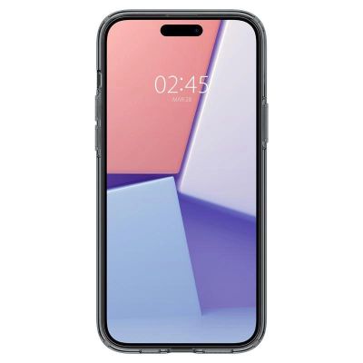 3. Etui Spigen Crystal Flex na iPhone 15 Plus - szaro-przezroczyste
