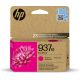 7. HP Oryginalny purpurowy tusz 937e EvoMore