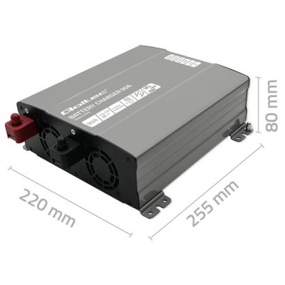 8. Ładowarka Monolith do akumulatorów LiFePO4 AGM GEL SLA 90A 12V, Szybkie ładowanie