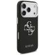 4. Etui Guess Grained Big 4G Classic Logo na iPhone 17 Pro - czarne