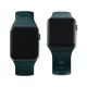 12. Pasek silikonowy 3mk Silicone Watch Strap do Apple Watch 38 / 40 / 41 mm - zielony