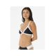7. Biustonosz kąpielowy RIP CURL Mirage Colour Block Tri czarny