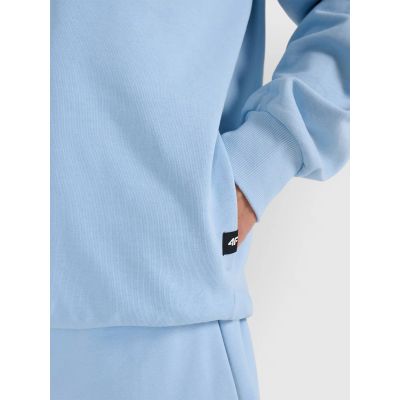 4. Bluza dresowa nierozpinana z kapturem męska 4F 4FRSS25TSWSM2111-34S