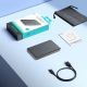 9. Powerbank Joyroom JR-PBM08 Pro 10000mAh ultracienki - tytanowy