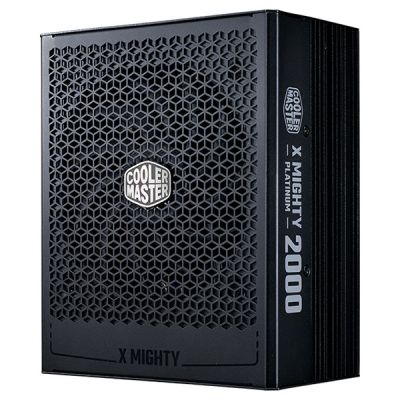 Cooler Master X Mighty Platinum 2000W 230V moduł zasilaczy 24-pin ATX ATX Czarny