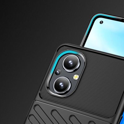 4. Thunder Case elastyczne pancerne etui pokrowiec OnePlus Nord N20 5G czarny