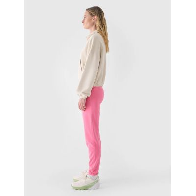 3. Spodnie dresowe joggery damskie 4F 4FWAW24TTROF0925-54S