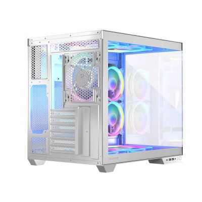 4. MODECOM OBUDOWA VOLCNO PANORAMA APEX ARGB 7F MIDI WHITE