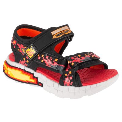 Skechers Mega-Splash 4K 402161L-BKRD Czarne 28