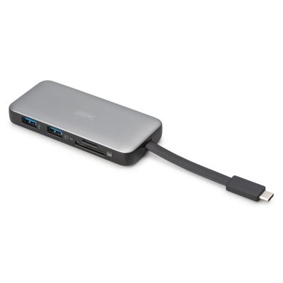 25. Stacja dokująca podróżna USB Typ C 7-portów HDMI 4K/60Hz PD 3.0