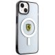 9. Etui Ferrari Outline MagSafe na iPhone 14 - przezroczyste