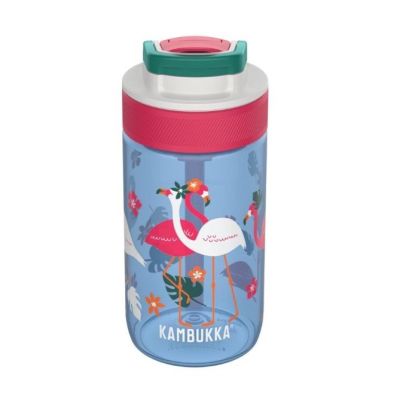 9. Kambukka butelka na wodę dla dzieci Lagoon 400ml Blue Flamingo