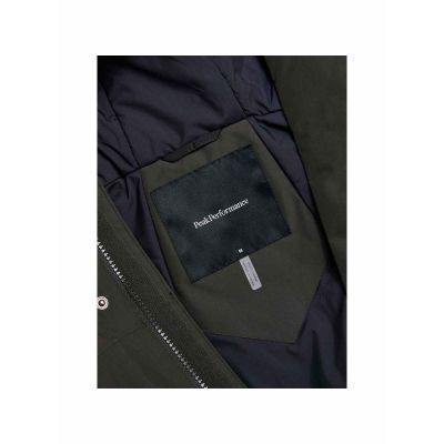 4. Kurtka PEAK PERFORMANCE M Treeline Insulated Parka zielony