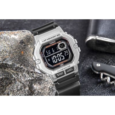 12. Zegarek CASIO WS-1400H-1BVEF + BOX Unisex