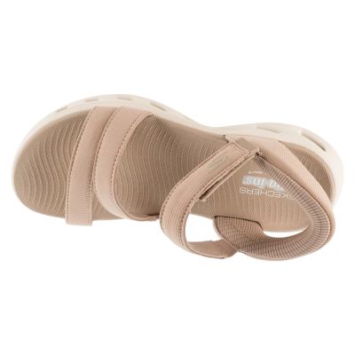 3. Skechers Slip-Ins: GO Walk Glide-Step 2.0 Sandal - Ella 141269-TPE Beżowe 38
