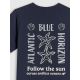 6. T-shirt relaxed z nadrukiem damski 4F 4FRSS26TTSHF4021-31S