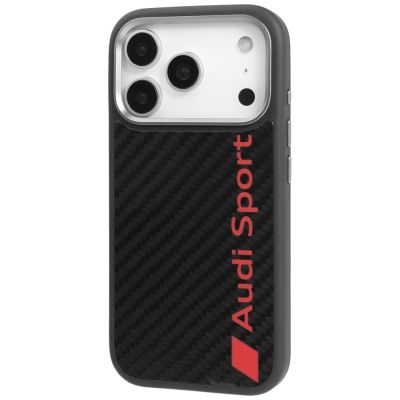 2. Etui Audi R8 Carbon Fiber MagSafe do iPhone 17 Pro - czarne