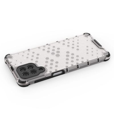 11. Honeycomb etui pancerny pokrowiec z żelową ramką Samsung Galaxy M53 5G czarny