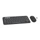 2. Logitech 920-012203 klawiatura Dołączona myszka Uniwersalne RF Wireless + Bluetooth QWERTZ Niemiecki Grafitowy