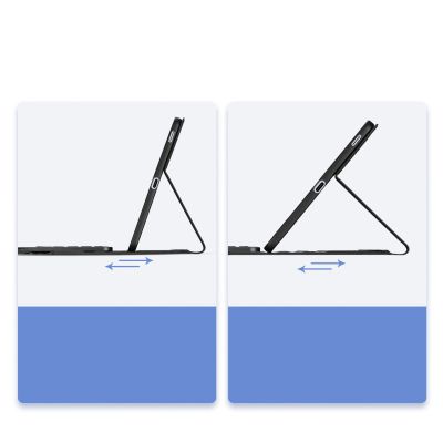 5. Etui z klawiaturą Dux Ducis (TK series) na Samsung Tab S10 FE+ (Plus) - czarne
