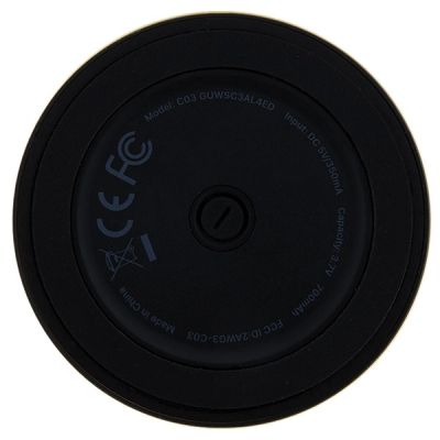 4. Głośnik Bluetooth Guess Magnetic Script Metal - czarny