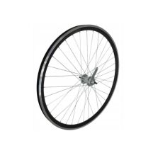 Koło 28'' tył torpedo stożek P-srebrna/O-czarna