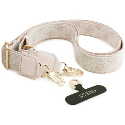 8. Etui Guess 4G Big 4G Classic Logo Big Strap Metal Buttons na iPhone 18 Pro / 17 Pro - różowe