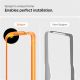 6. Szkło hartowane Spigen ALM Glass FC na iPhone 15 - czarne 2 szt.