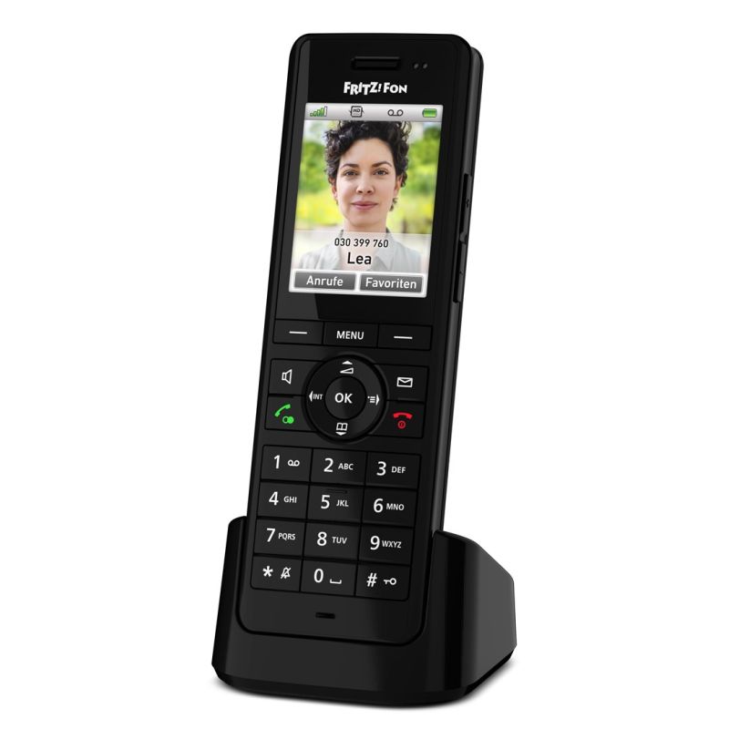 4. FRITZ!Fon X6 Telefon w systemie DECT Czarny
