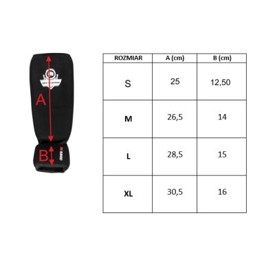 26. Elastyczne ochraniacze na piszczele M - Shinrage Black