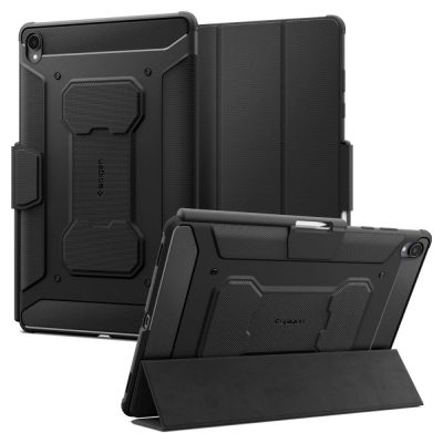 Etui Spigen Rugged Armor Pro na Samsung Galaxy Tab S12+ 12.6" - czarne matowe