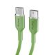 7. Kabel Puro ICON USB-C - USB-C 1,5m - zielony