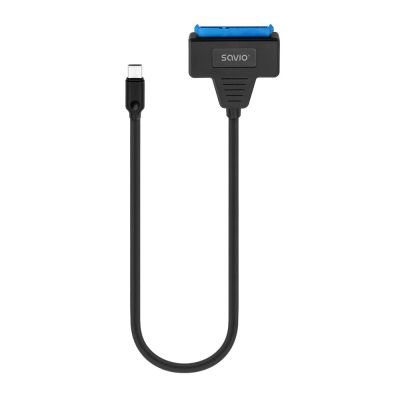 2. SAVIO ADAPTER USB-C 3.1 GEN 1 (M) - SATA (F) DO DYSKÓW 2.5" AK-69