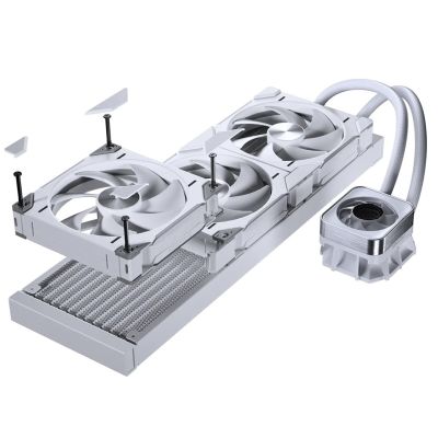 7. Chłodzenie wodne PHANTEKS Glacier One 420D30 X2 DRGB AiO - 420mm, biały