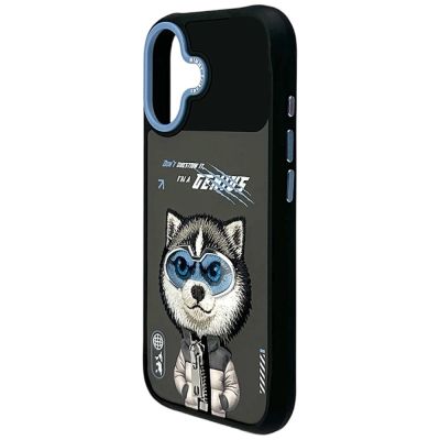 5. Etui Nimmy Cool&Cute 2.0 Wolf na iPhone 17 - czarne