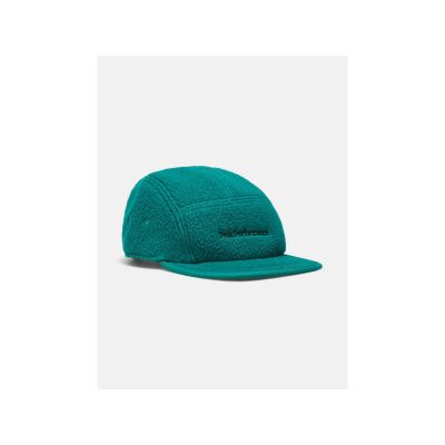 4. Czapka z daszkiem Peak Performance Fleece Cap zielony