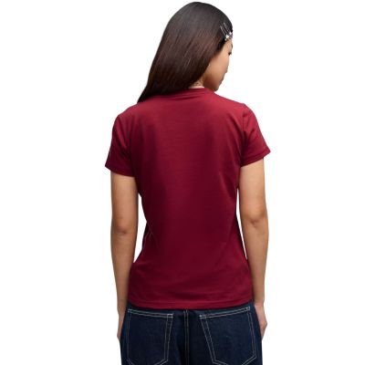 4. Koszulka damska Puma ESS Small No.1 Logo Tee(s) brązowa 682373 23
