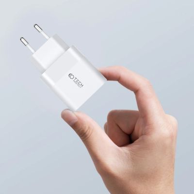 5. Ładowarka Tech-Protect C20W sieciowa 2x USB-C PD 20W - czarna