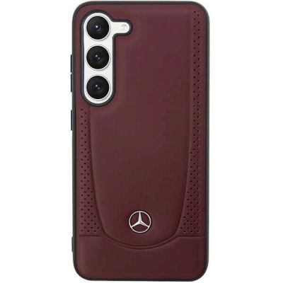 3. Etui Mercedes Leather Urban Bengale na Samsung Galaxy S23+ - czerwone