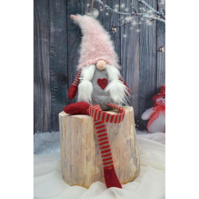 20. PANI SKRZAT Z PUCHATĄ CZAPĄ 45+36CM